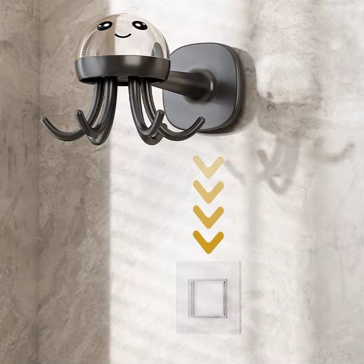 Gancho Organizador Pared Pulpo Giro 360°